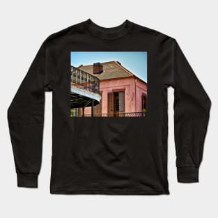 Open Shutters in the French Quarter Long Sleeve T-Shirt